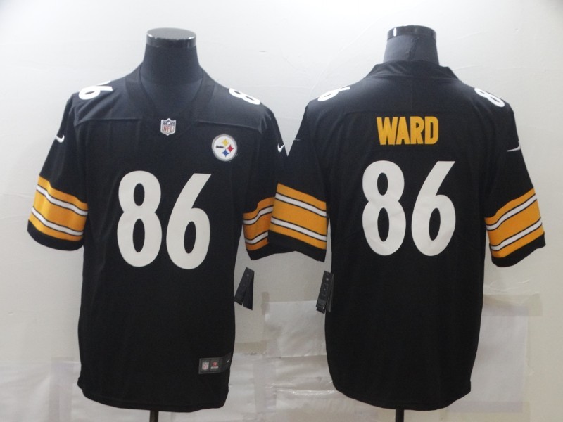 Men's Pittsburgh Steelers Hines Ward #86 Black Jersey
